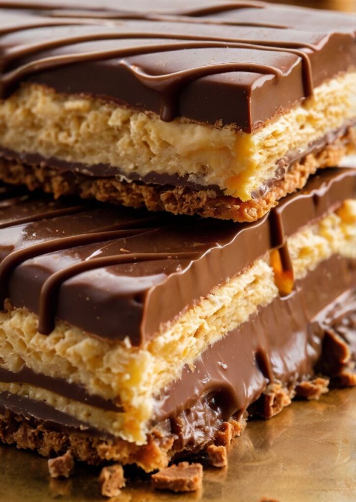 Homemade Twix Bars