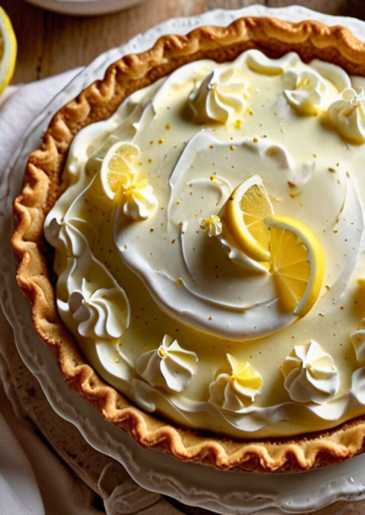 Lemon Chiffon Pie