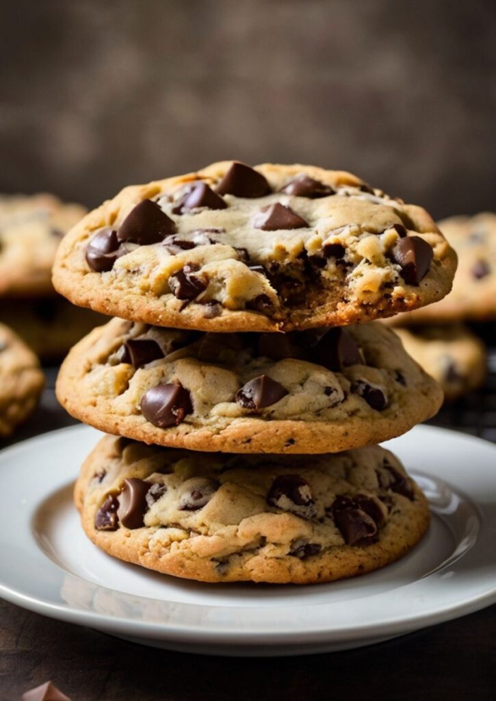 Irresistible Jumbo Chocolate Chip Cookies