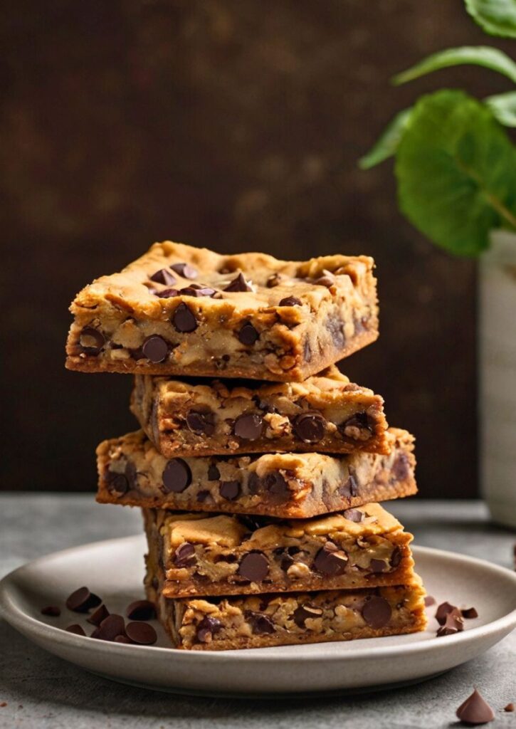 Toffee Chocolate Chip Cookie Bars