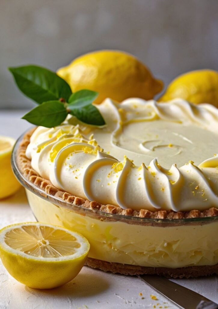 Lemon Chiffon Pie