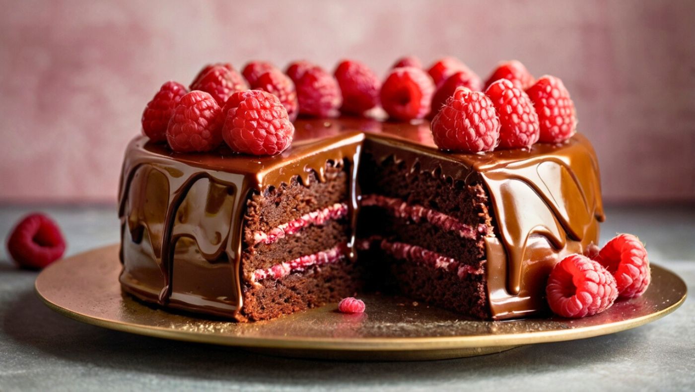 Chocolate Raspberry Cake