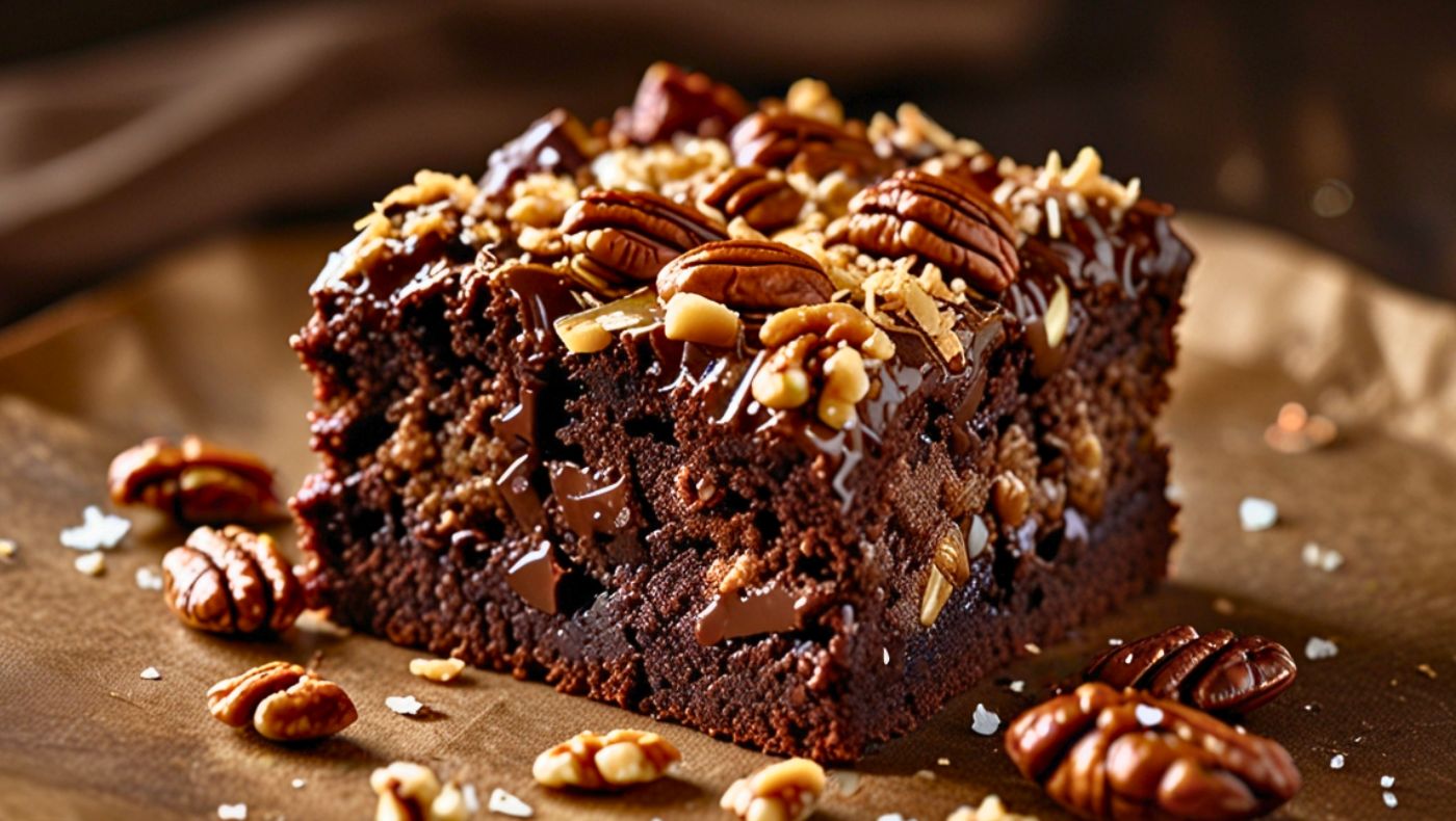 German Chocolate Brownies