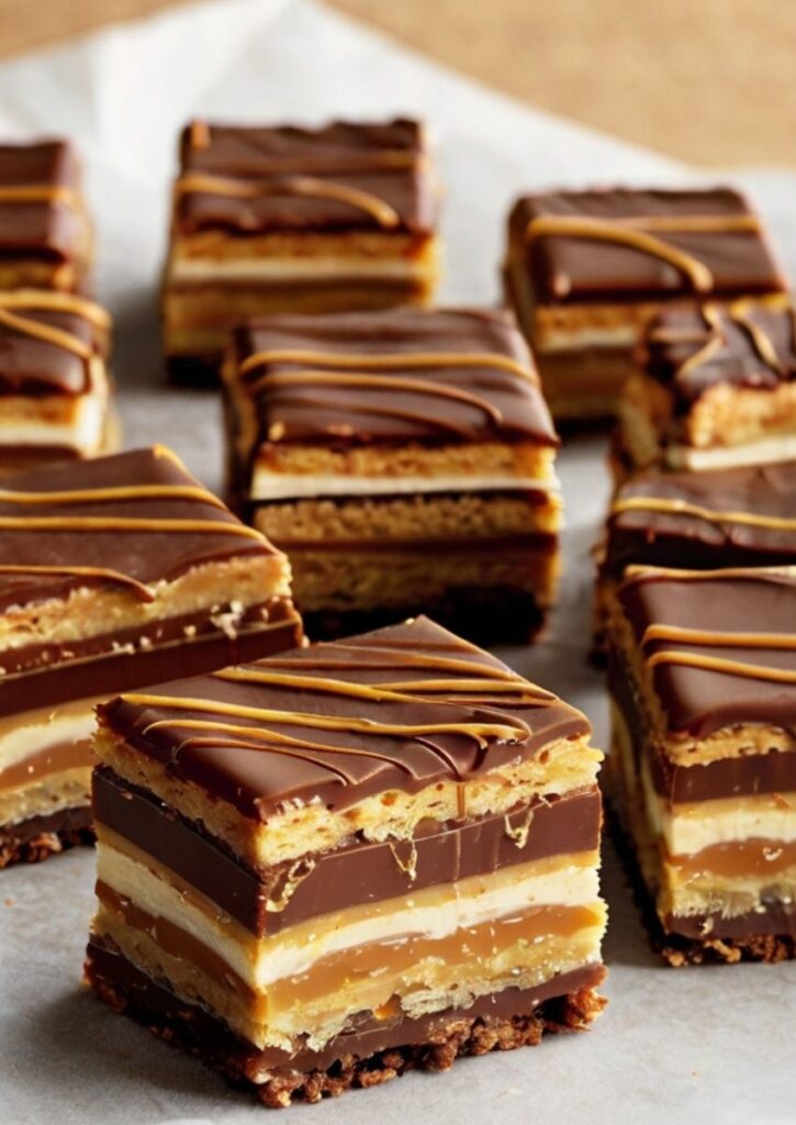 Homemade Twix Bars