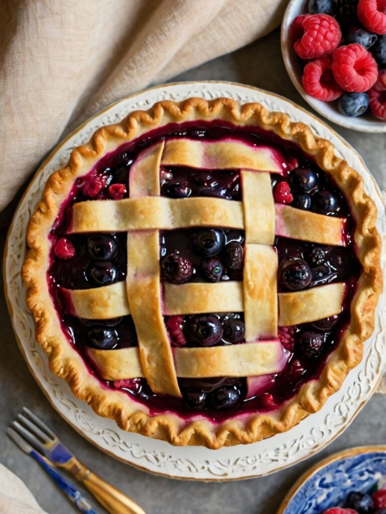 Triple Berry Pie Magic Made Easy