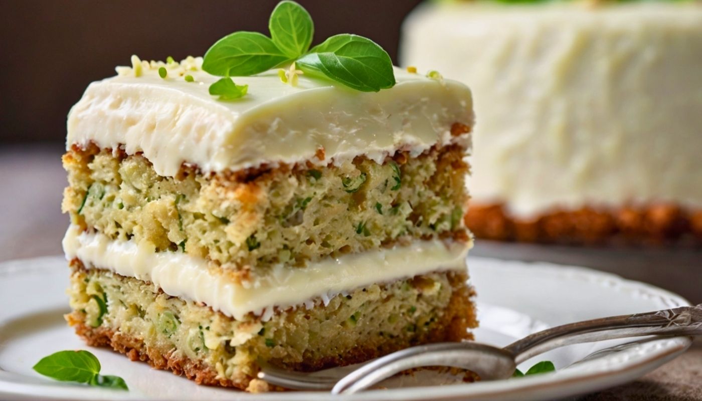 Zucchini Cake with Cream Cheese Frosting