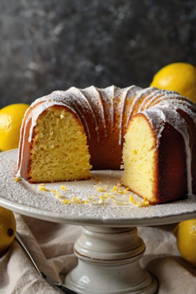 ITALIAN LEMON POUND CAKE