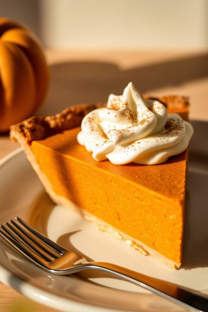 No Bake Pumpkin Pie Delight