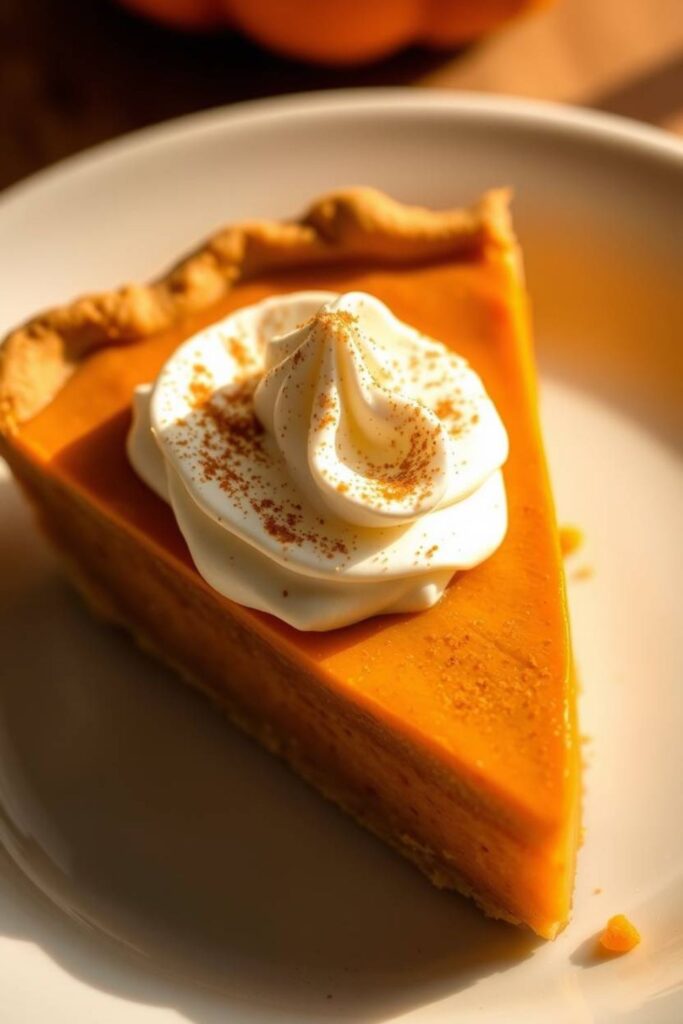 No Bake Pumpkin Pie Delight