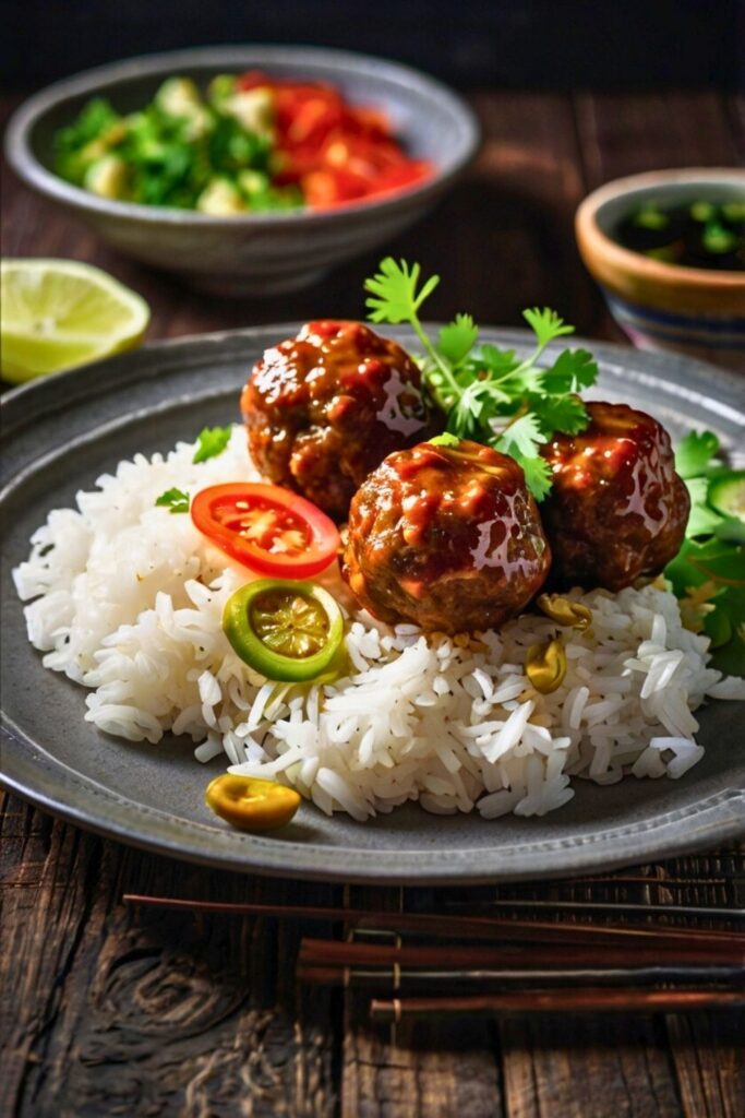 Firecracker Meatballs
