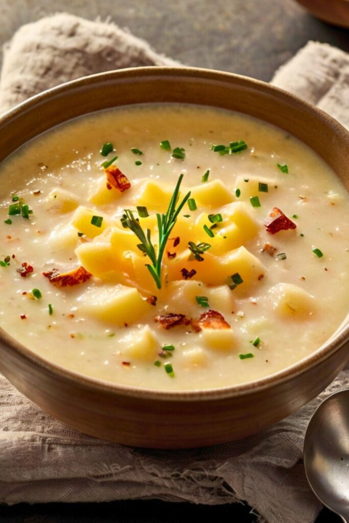 4 INGREDIENT POTATO SOUP