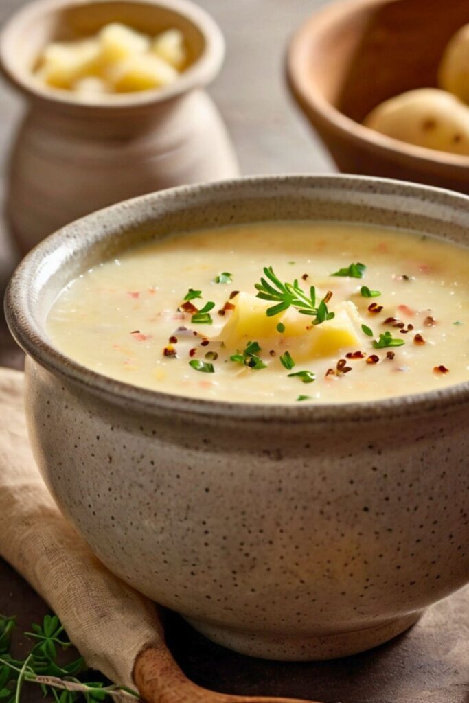 4 INGREDIENT POTATO SOUP