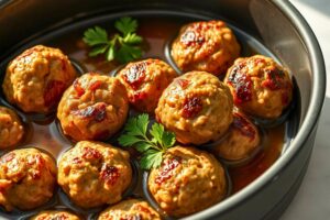 Grandma’s Baked Turkey Meatballs