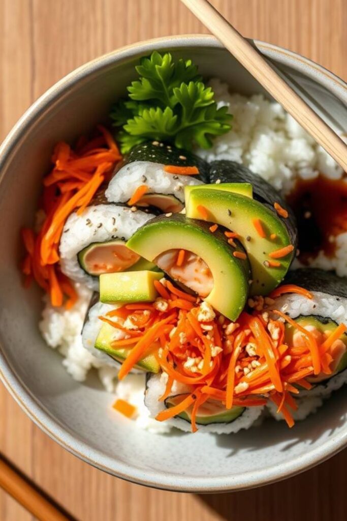 CALIFORNIA ROLL SUSHI BOWLS