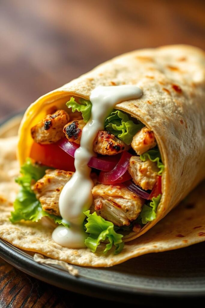 Grilled Chicken Wraps