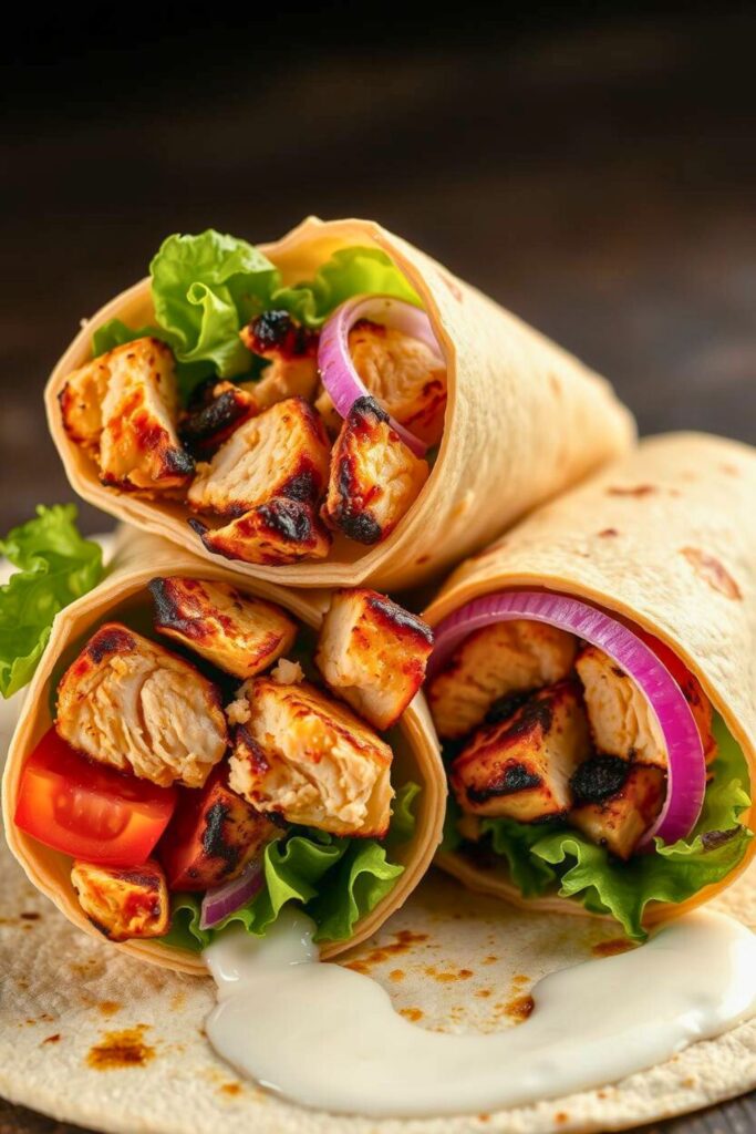 Grilled Chicken Wraps