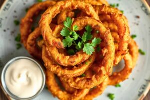 Ultimate Crisp: KETO ONION RINGS