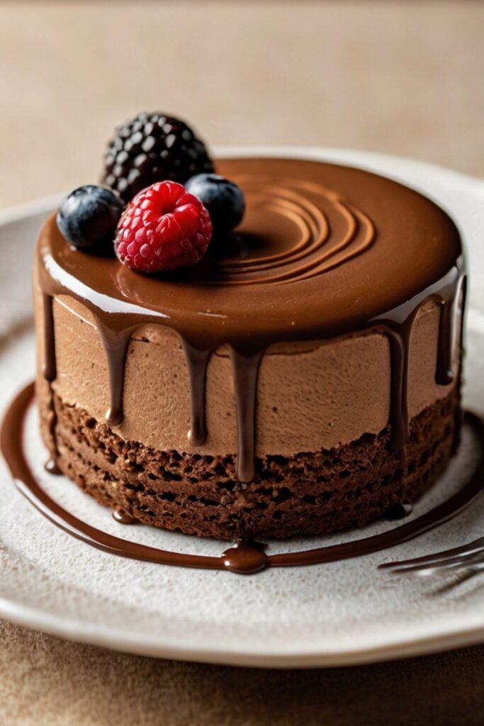 Mocha Mousse Cake