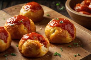 Pepperoni Pizza Bombs
