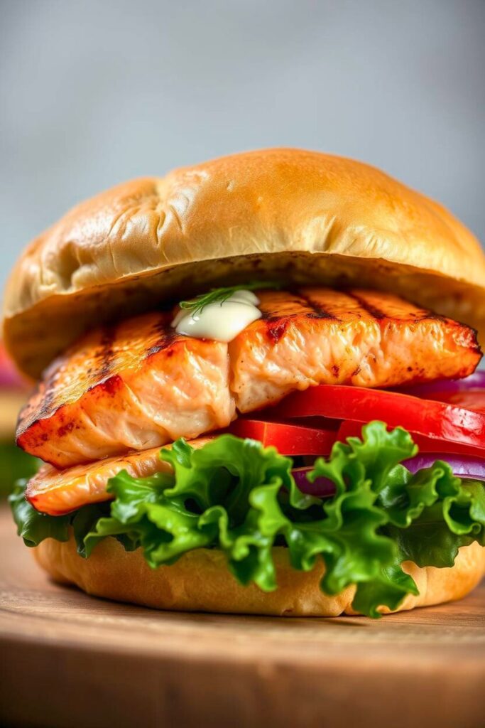 SALMON SANDWICH
