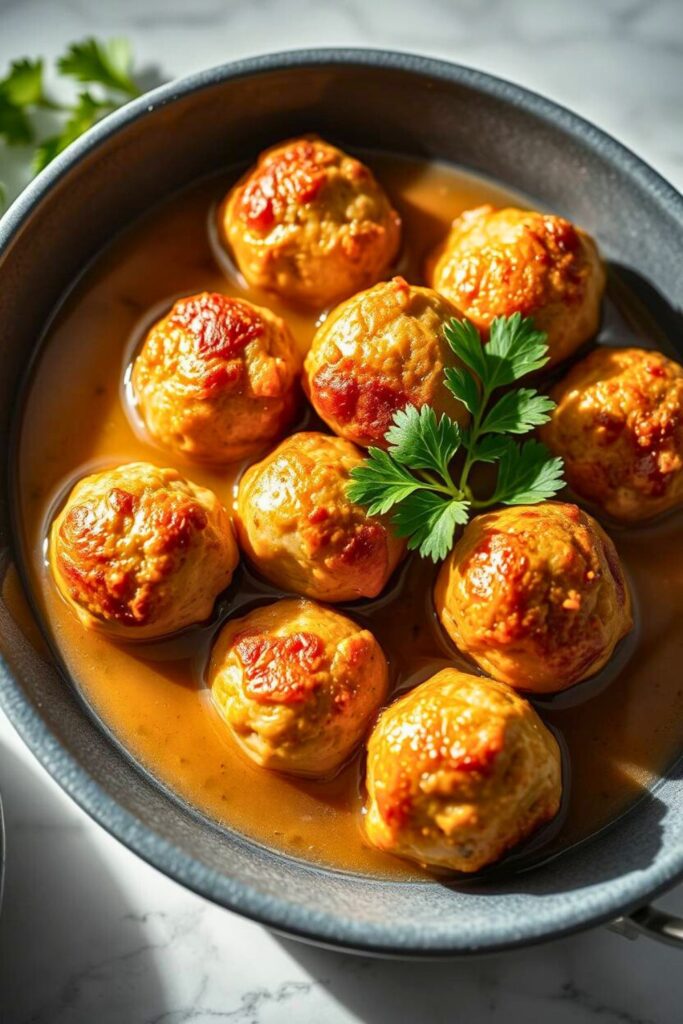 BAKED TURKEY MEATBALLS