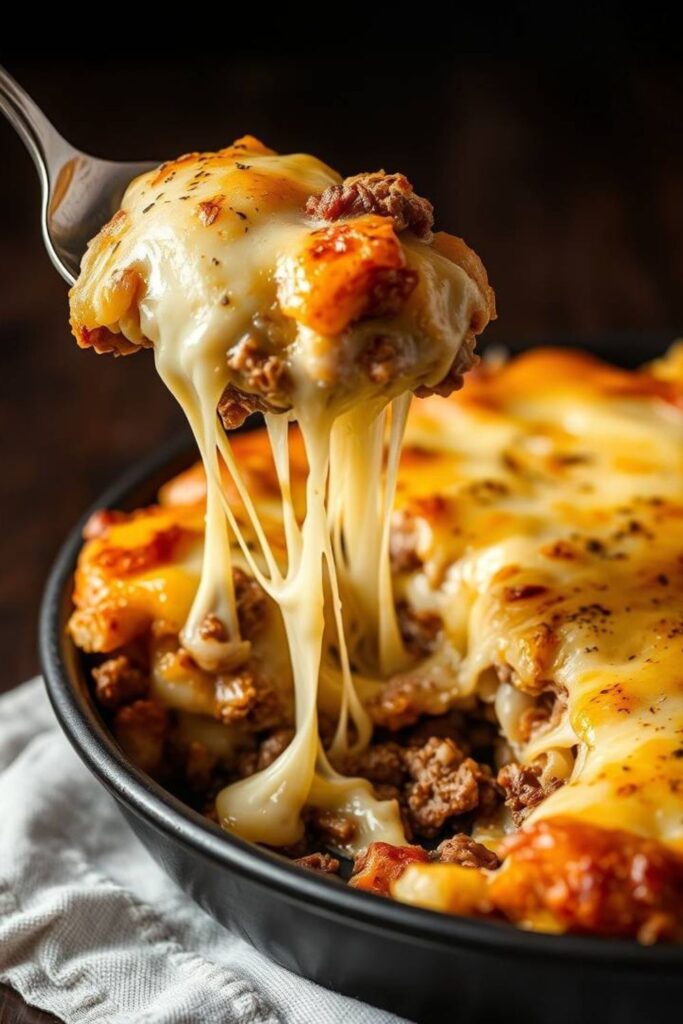 Soulful Hamburger Potato Casserole