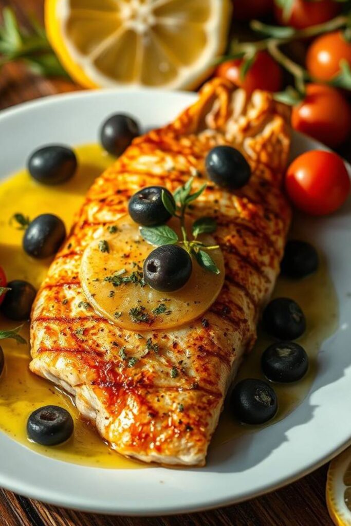 Baked White Fish Delight