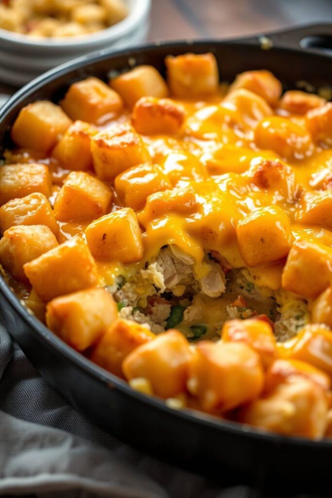 Chicken Tater Tot Casserole