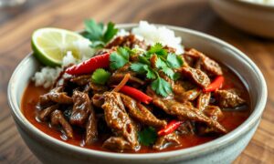 Coconut Red Curry Drip Beef