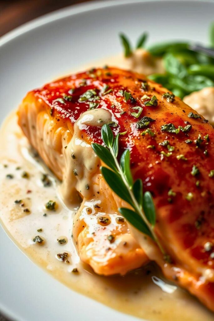 Creamy Garlic Butter Salmon