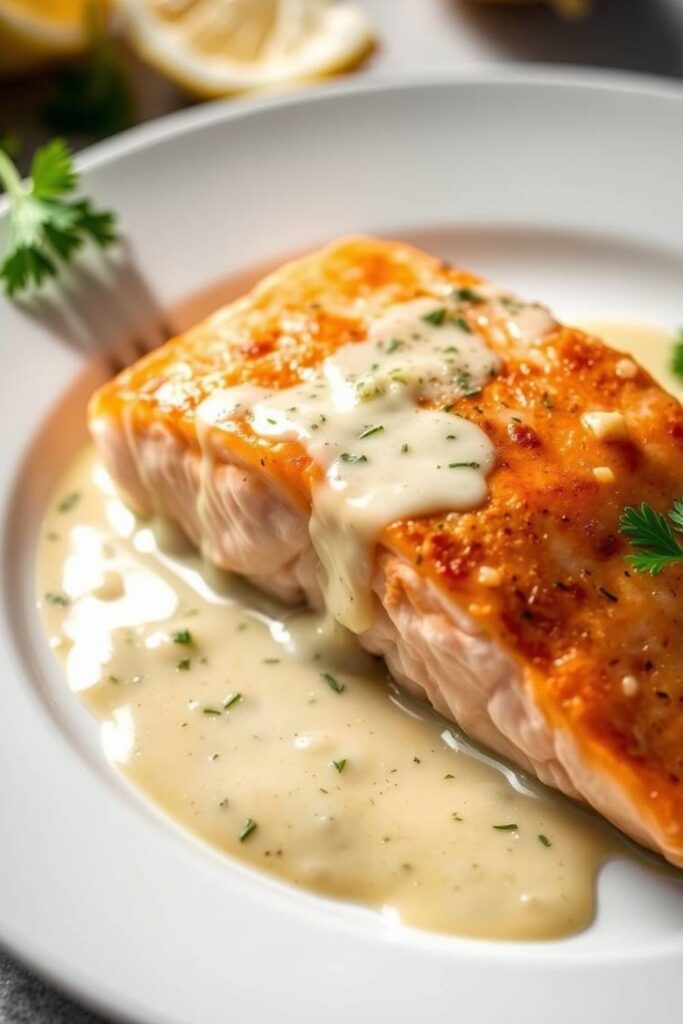 Creamy Garlic Butter Salmon