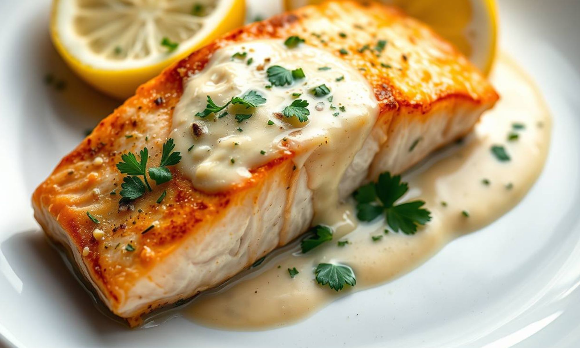 Creamy Garlic Butter Salmon