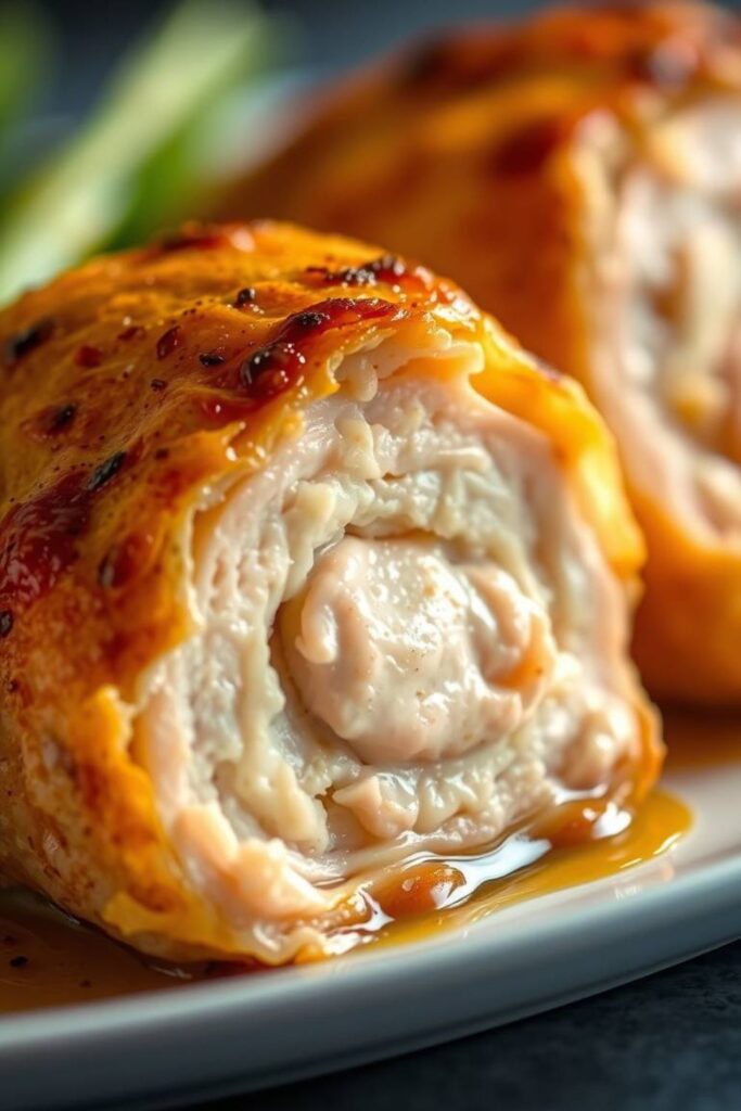 Crispy and Creamy Chicken Cordon Bleu with Dijon Sauce