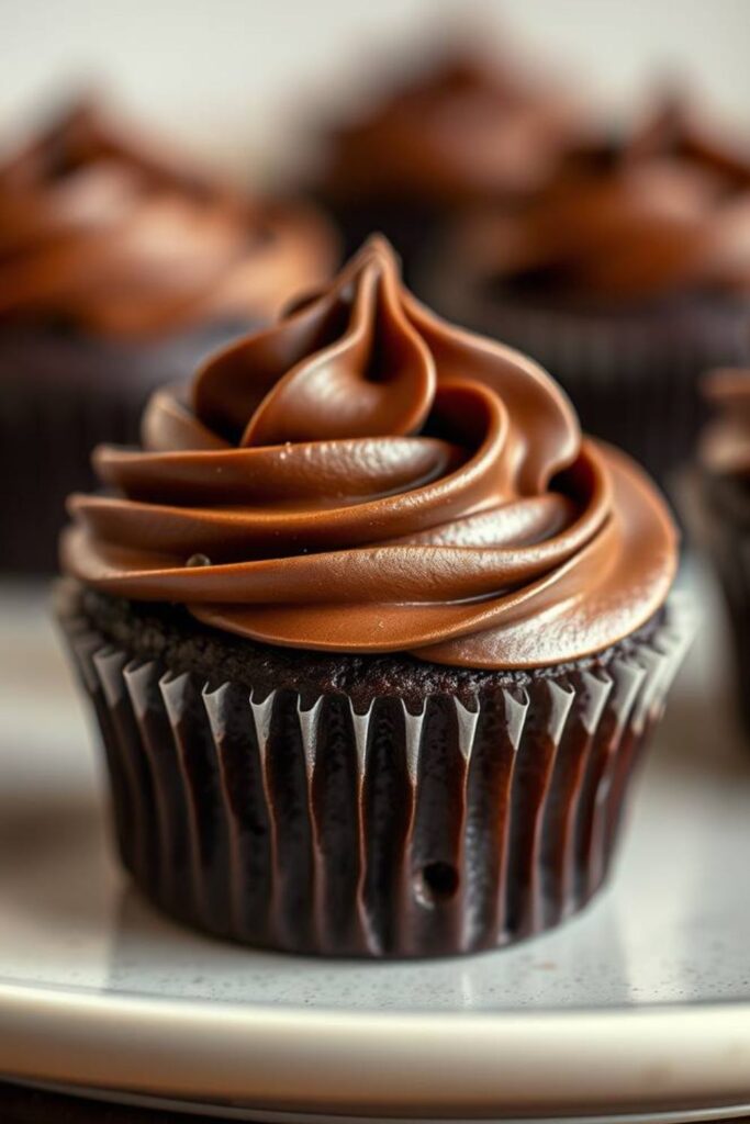 German Chocolate Cupcakes