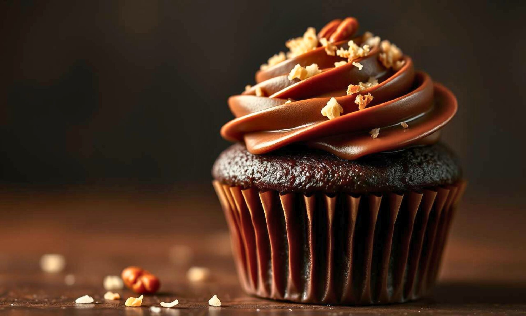German Chocolate Cupcakes