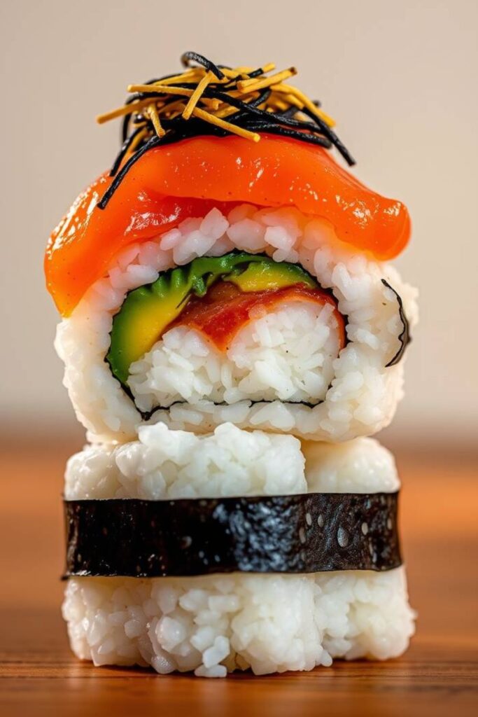 Gourmet Shrimp Sushi Stack