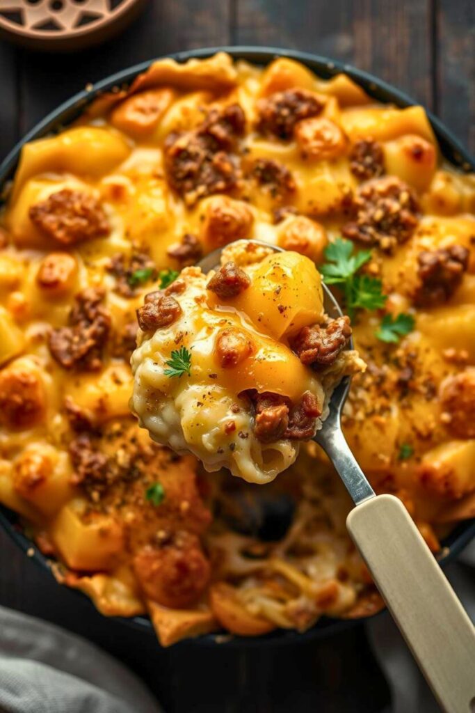 Hamburger Potato Casserole