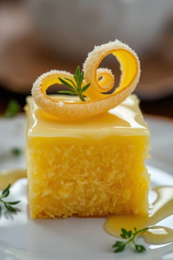 Lemon Brownies