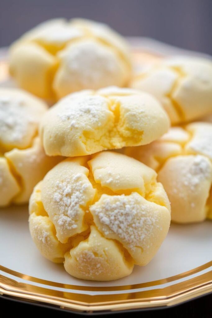 Lemon Cake Mix Cookies