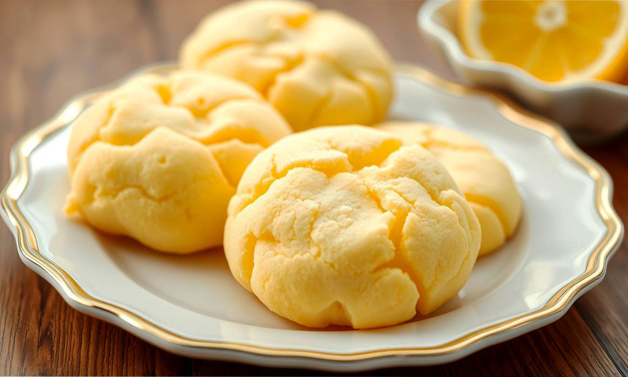 Lemon Cake Mix Cookies