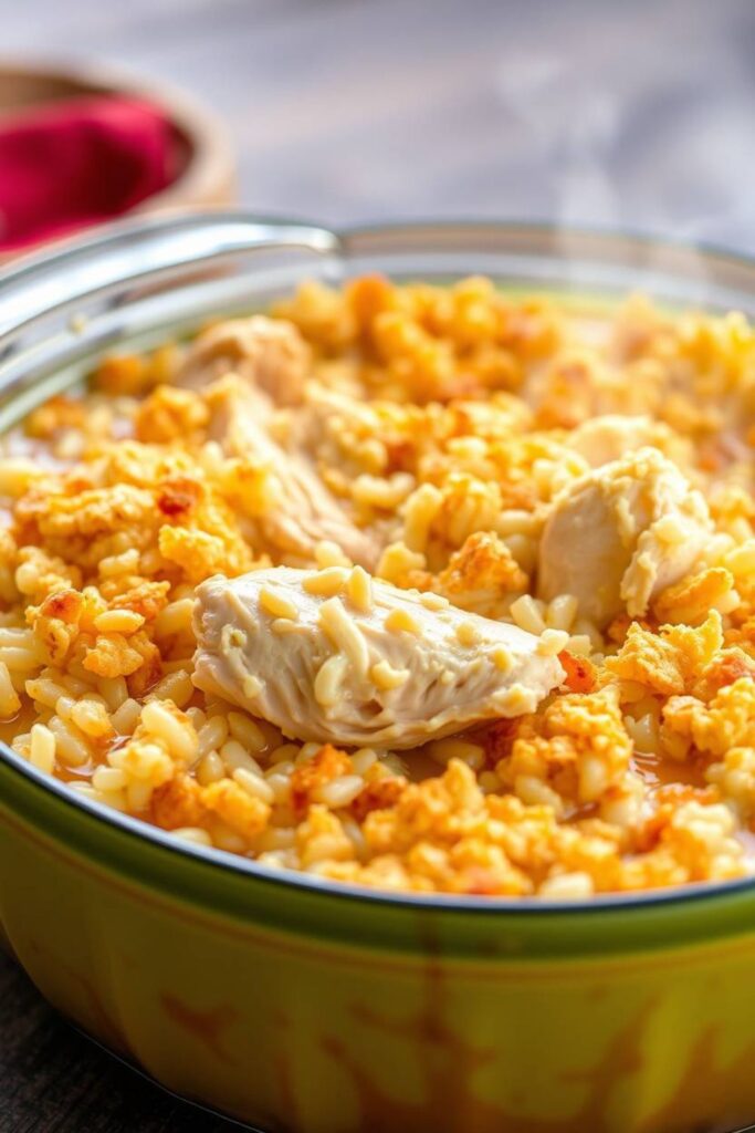 Old Fashioned Chicken And Rice Casserole