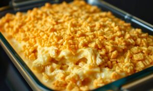 Ritz Cracker Chicken Casserole