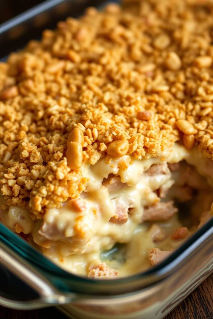 Ritz Cracker Chicken Casserole