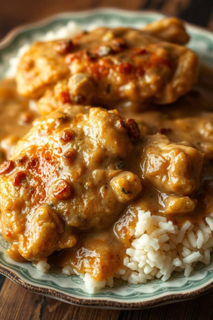 Southern Smothered Chicken