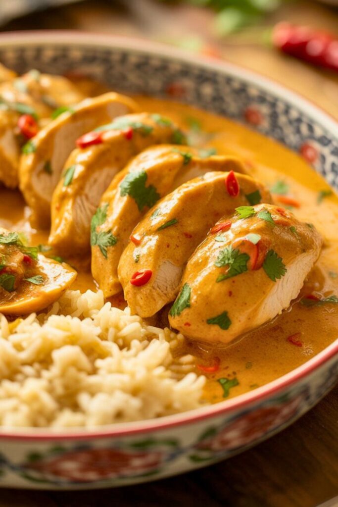 Spicy Brazilian Coconut Chicken