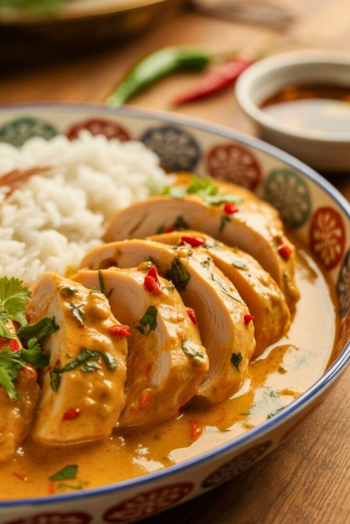 Spicy Brazilian Coconut Chicken
