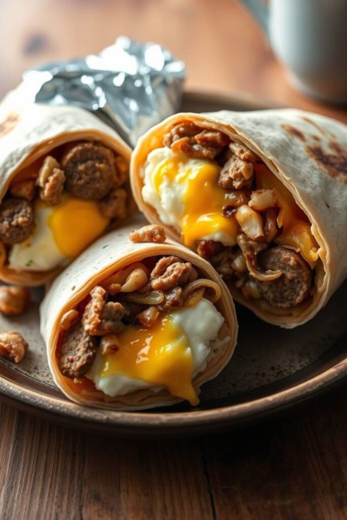 Copycat McDonald's Breakfast Burrito