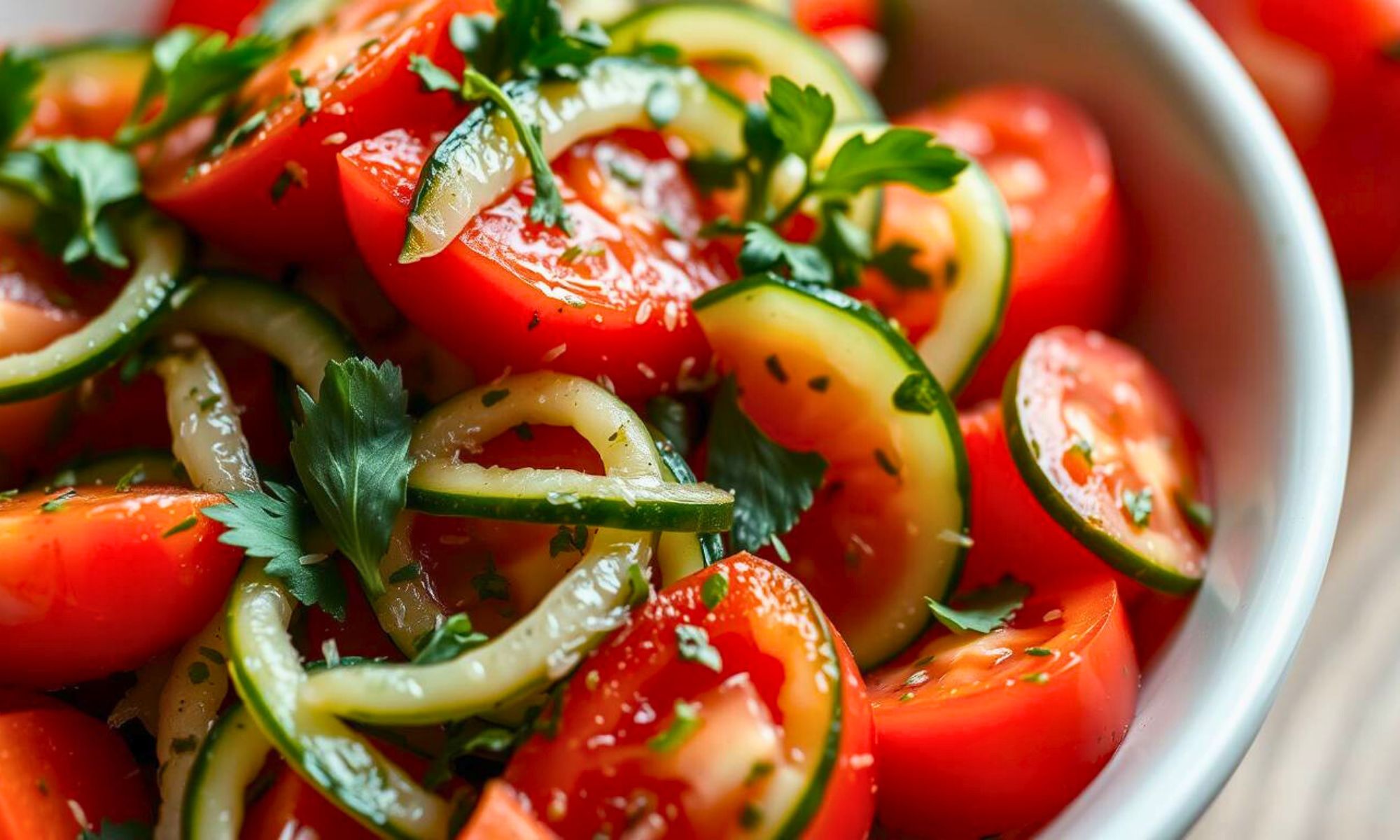 Tomato Cucumber Salad