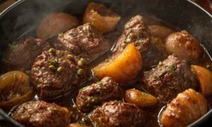 Belgian Style Slow Cooked Beef Stew