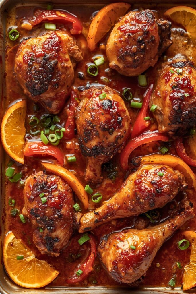 Blackened Chicken With Caramel And Clementine Dressing